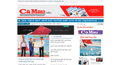 Desktop Screenshot of baocamau.com.vn